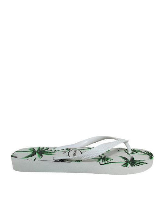 Aloha Ανδρικά Flip Flops Λευκά 4111355-2844