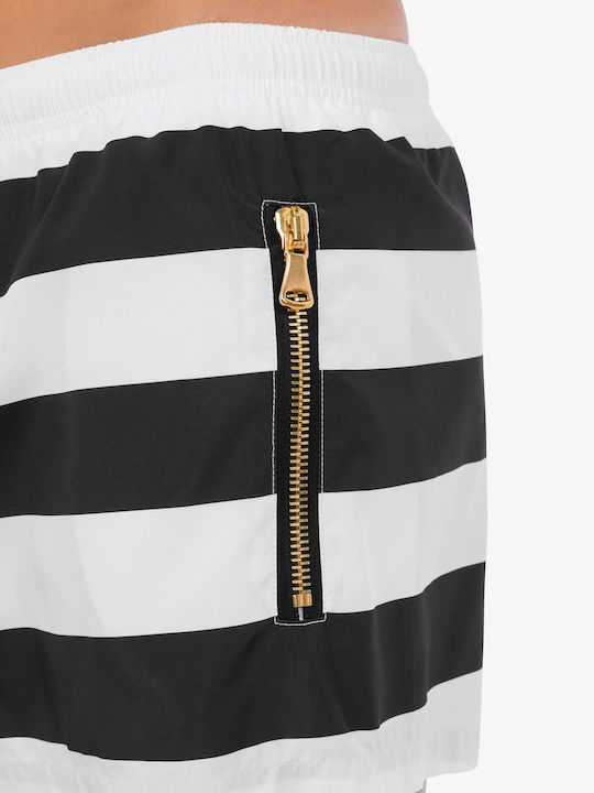 Herren Badebekleidung Shorts Mehrfarbig Gestreift