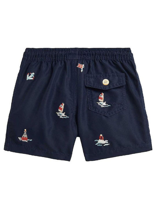 Ralph Lauren Kids Swimwear Swim Shorts Navy Blue