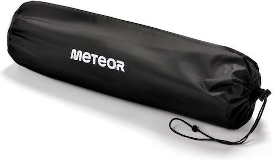 Meteor Selbstaufblasendes Halb doppelt Camping Schlafmatte 188x66cm Dicke 3,8cm Schwarze