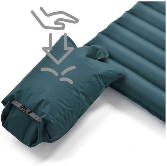 Meteor 2in1 Mattress Μονό Υπόστρωμα Camping 188x60cm Πάχους 8.5cm Μπλε