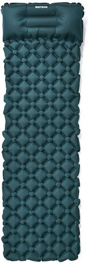 Meteor 2in1 Mattress Single Camping Sleeping Mat 190x56cm Thickness 5.5cm in Blue color