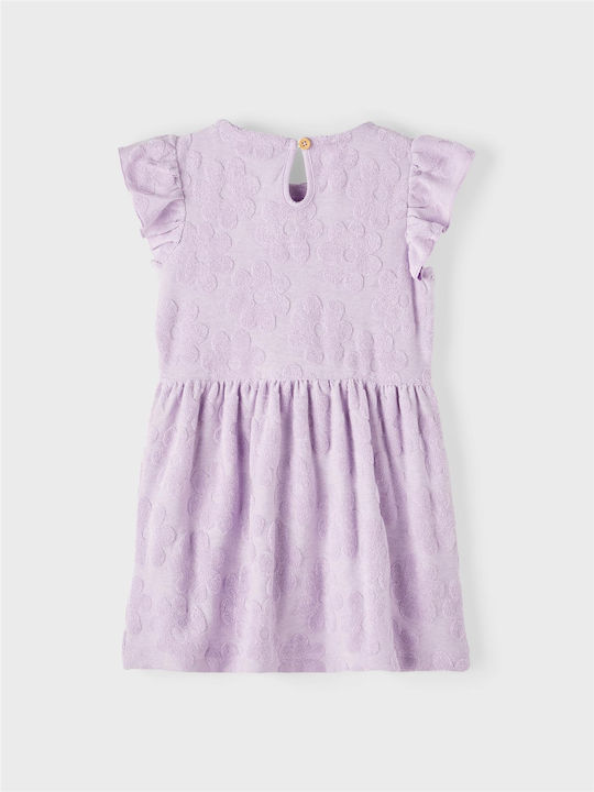 Name It Kids Dress Sleeveless Purple