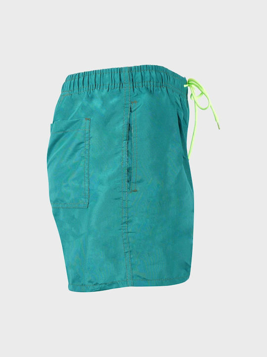 Men's swimsuit shorts monochrome.Summer Collection GREEN