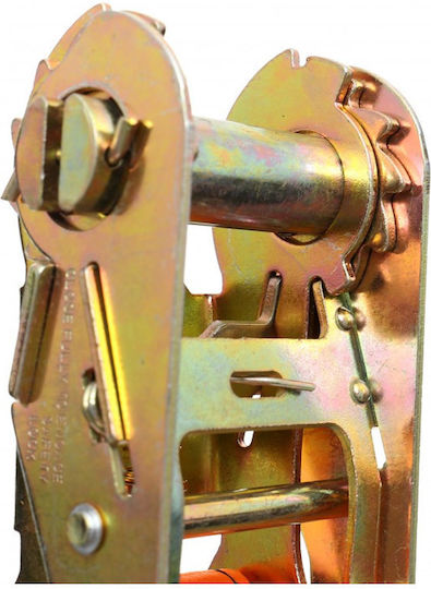Kraft & Dele Curea 600x5cm cu curele de bagaje auto Portocaliu 1buc