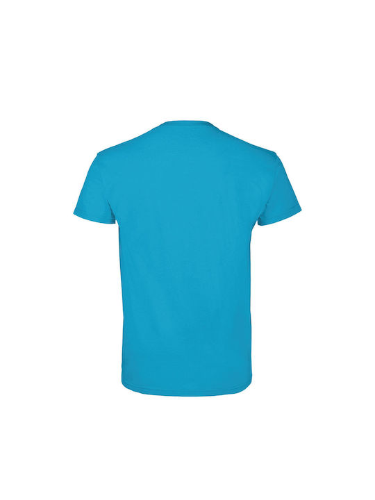 T-shirt Unisex " Diamond Guns ", Aqua