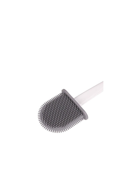 Plastic Coș de gunoi pentru baie Alb