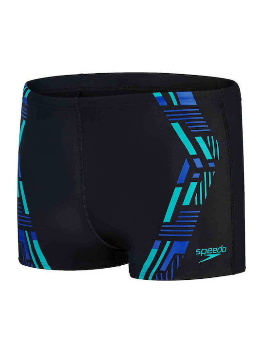Men's Swimwear Shorts Black with Patterns