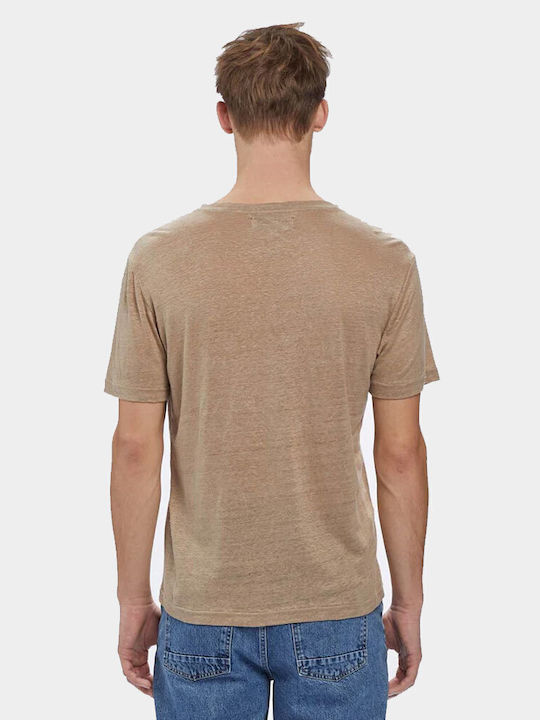 GABBA DUKE LINEN SSL T-SHIRT T-SHIRT 2220220004-CORIANDER