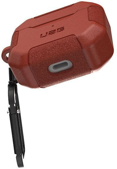 UAG Scout Silicone Case with Keychain Rust for Apple AirPods 3