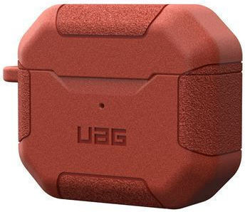UAG Scout Silicone Case with Keychain Rust for Apple AirPods 3