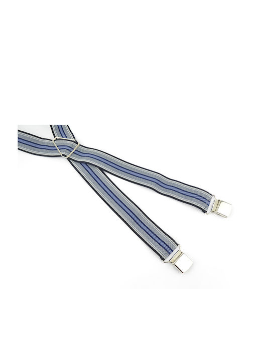 Men's suspenders 63036.661A Victoria Blue