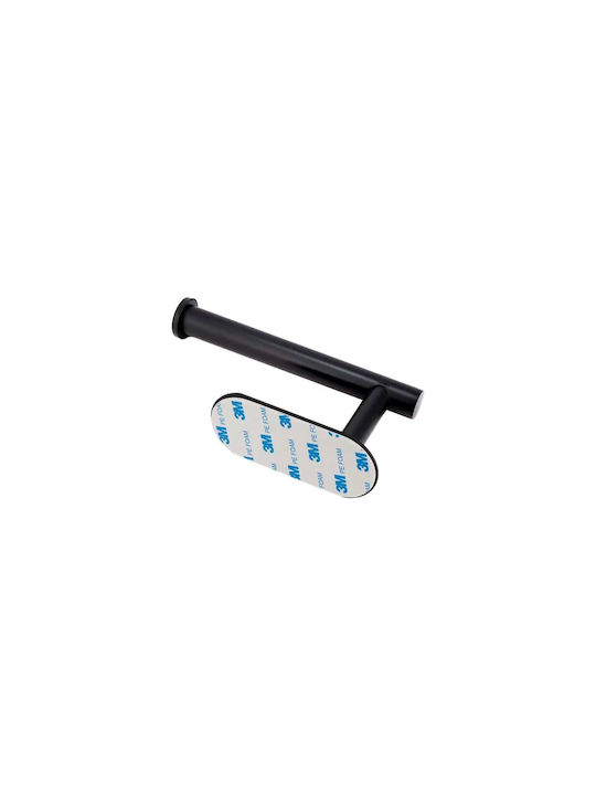 Inox Paper Holder Wall Mounted Black