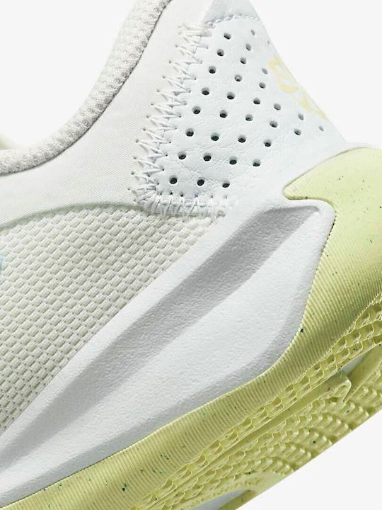 Omni Multi Court Ps Kids Sports Shoes Running with Hoop & Loop Closure Summit White / Citron Tint / Mineral Teal / Cobalt Bliss