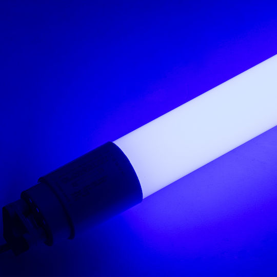 GloboStar LED-Lampe 18W Röhrenform 120εκ. für Fassung G13 und Form T8 Rot 300lm