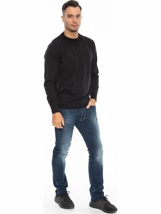 Knit-63 Long Sleeve Sweater Black