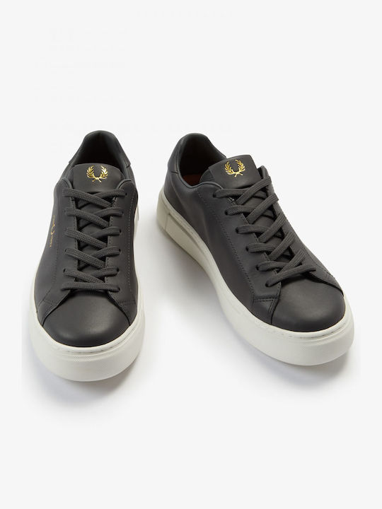 Fred Perry B71 Ανδρικά Sneakers Μαύρα