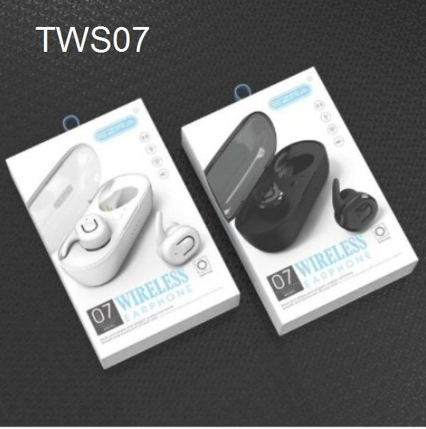 Ezra TWS07 In ear Bluetooth Handsfree Headphone with Charging Case