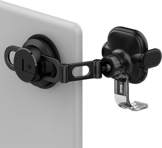 Spigen UTS35W Onetap Car Mobile Mount with Adjustable Hooks and Wireless Charging Black