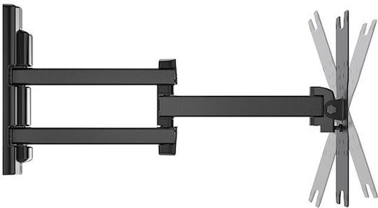 Meliconi Flatstyle FDR 200 Βάση Τηλεόρασης Τοίχου με Βραχίονα έως 40" και 25kg