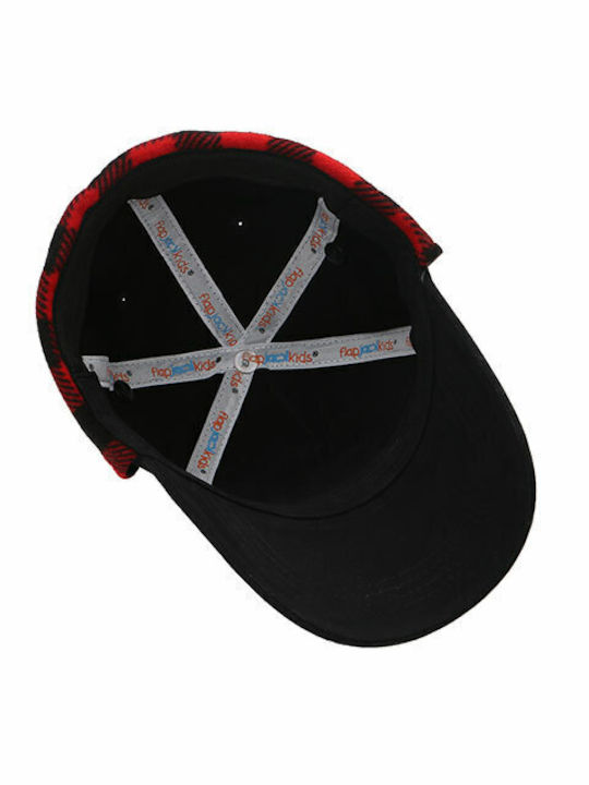 Flapjackkids Kids' Hat Jockey Fabric Black