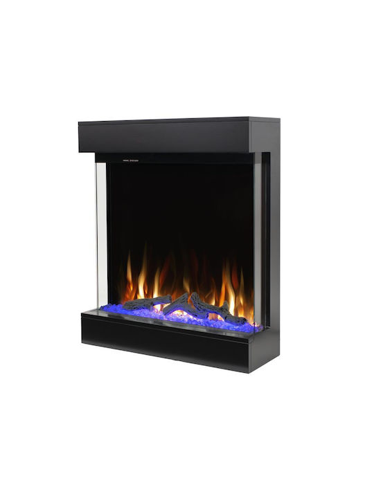 Hitense Paris Επιτοίχιο Ηλεκτρικό Τζάκι 1600W 73.1x82.7cm