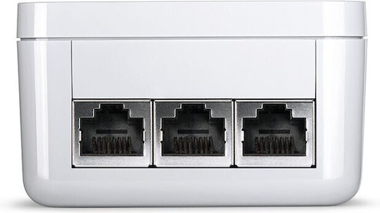Devolo Magic 2 LAN triple Powerline Dual Kit Wired with Passthrough Socket and 3 Gigabit Ethernet Ports