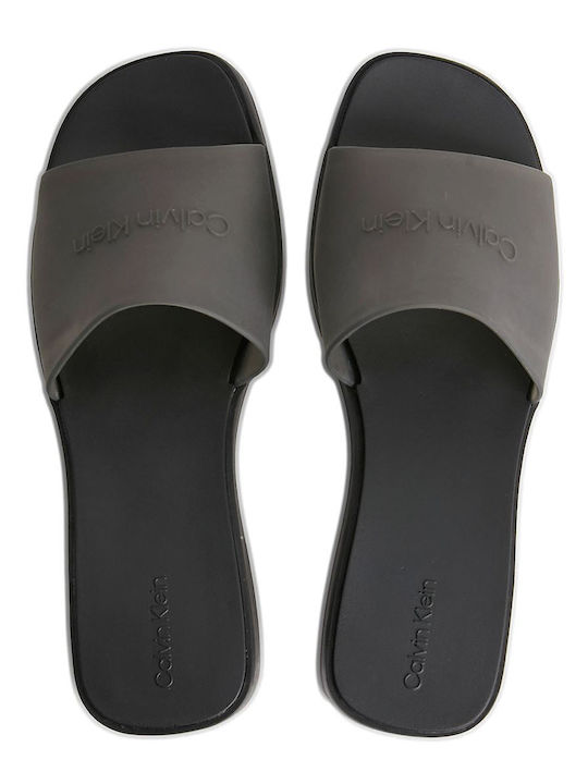 Platforme Dama De Vară Tip Slip On Negre