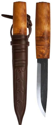 Helle Viking 96 Knife with Blade made of Steel in Sheath