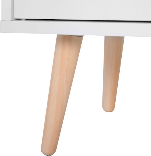 Επιδαπέδιο Ντουλάπι 80x29.5x96cm Λευκό