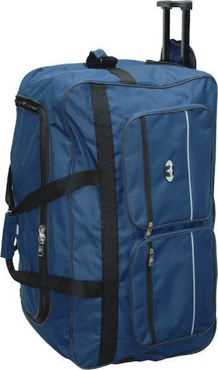 Ormi 0763 Sack Voyage 140lt Blue with Wheels Fabric L80xW40xH46cm