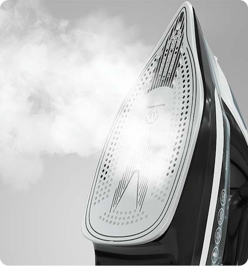 Tesla Steam Iron 2400W with Ceramic Plate and Continuous Steam Supply 25g/min