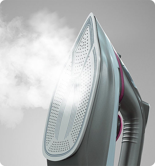 Tesla Steam Iron 3100W with Ceramic Plate and Continuous Steam Supply 25g/min