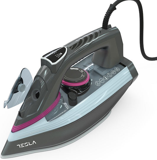Tesla Steam Iron 3100W with Ceramic Plate and Continuous Steam Supply 25g/min