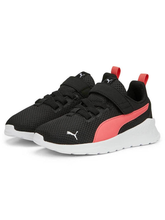 Puma Kids Sports Shoes Running Anzarun Lite Black / Pink / White