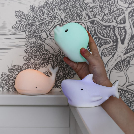Rabbit & Friends Kids Decorative Lamp White 3εκ.
