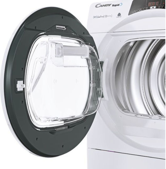 Candy ROE H9A3TE-S Στεγνωτήριο 9kg με Αντλία Θερμότητας