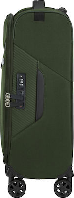 Samsonite Litebeam Spinner Cabin Travel Suitcase Fabric Climbing Ivy with 4 Wheels Height 55cm. 146852-9199