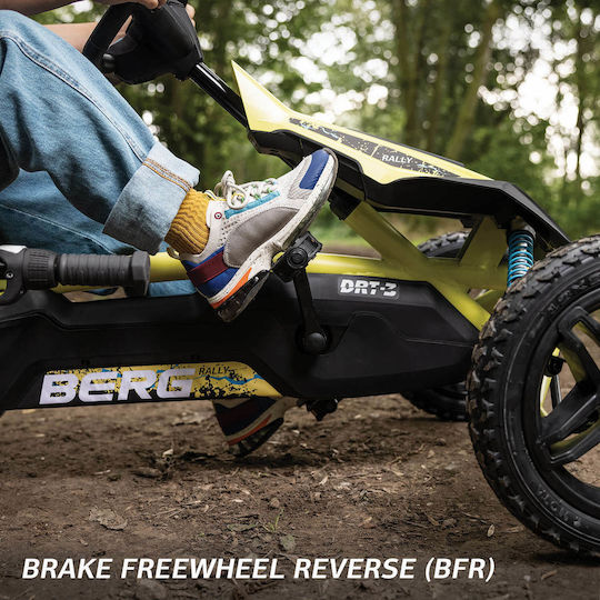 Rally Cherokee Go Kart Cu Un Loc Cu Pedală Inspirat Verde Pentru 6+ Ani
