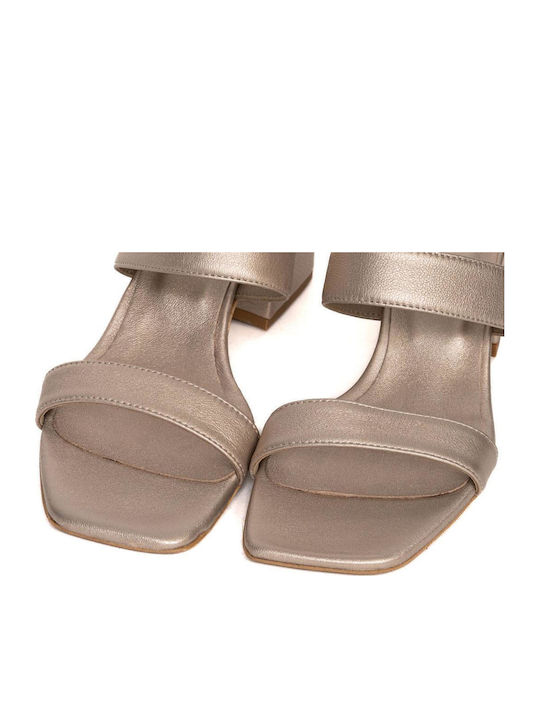 A304 Leder Sandalen Bronze