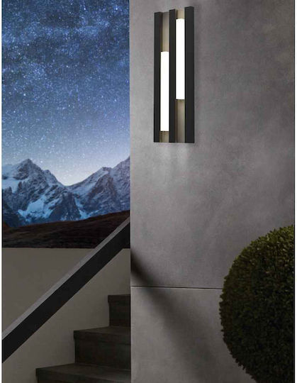 Eglo Fandina Στεγανή Πλαφονιέρα LED 3000K 14.5x41.5εκ.