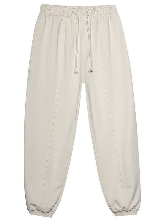 Pantaloni de Trening cu elastic Bej