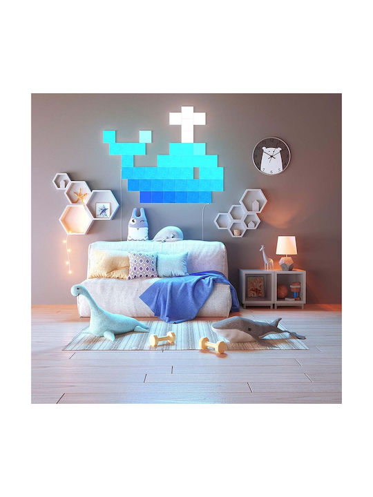 Nanoleaf Canvas Expansion Pack Dekorative Lampe Mehrfarbig 4Stück