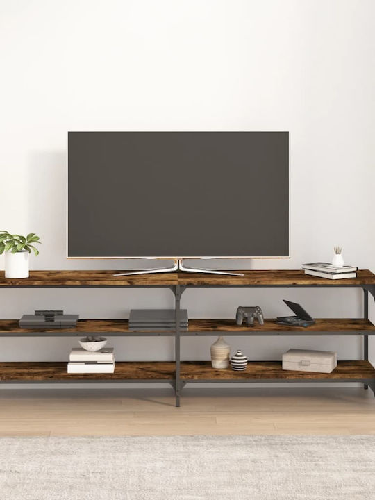 Έπιπλο Τηλεόρασης Καπνιστή Δρυς Μ160xΠ30xΥ50cm