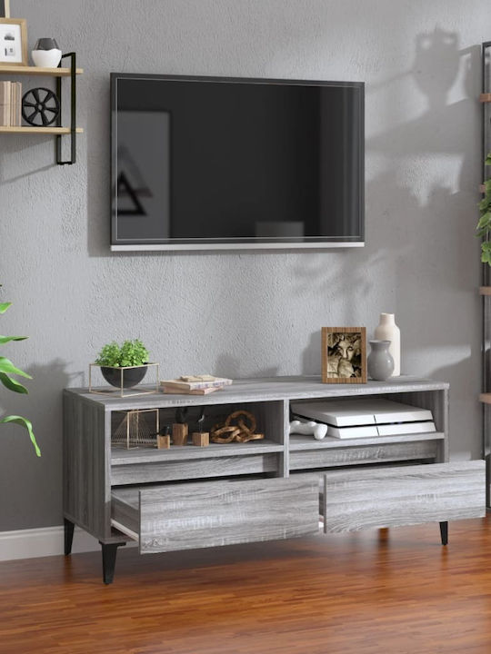 TV Stand Gray Sonoma M100xD34.5xH44.5cm