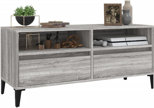 Έπιπλο Τηλεόρασης Γκρι Sonoma Μ100xΠ34.5xΥ44.5cm
