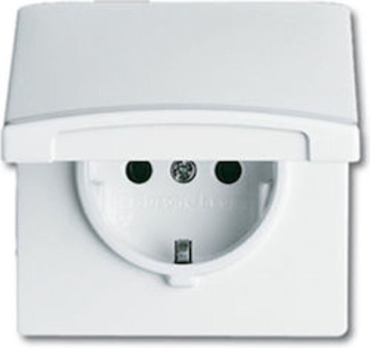 Single Power Socket White