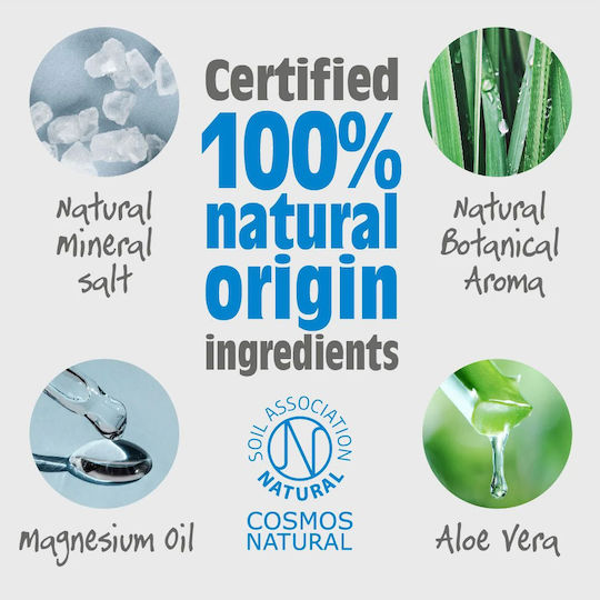 Salt of the Earth Vetiver & Citrus Refillable Φυσικό Αποσμητικό σε Roll-On Χωρίς Αλουμίνιο 75ml
