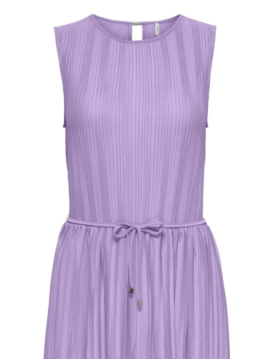 Only Rochii de vară pentru femei Midi Rochie Violet