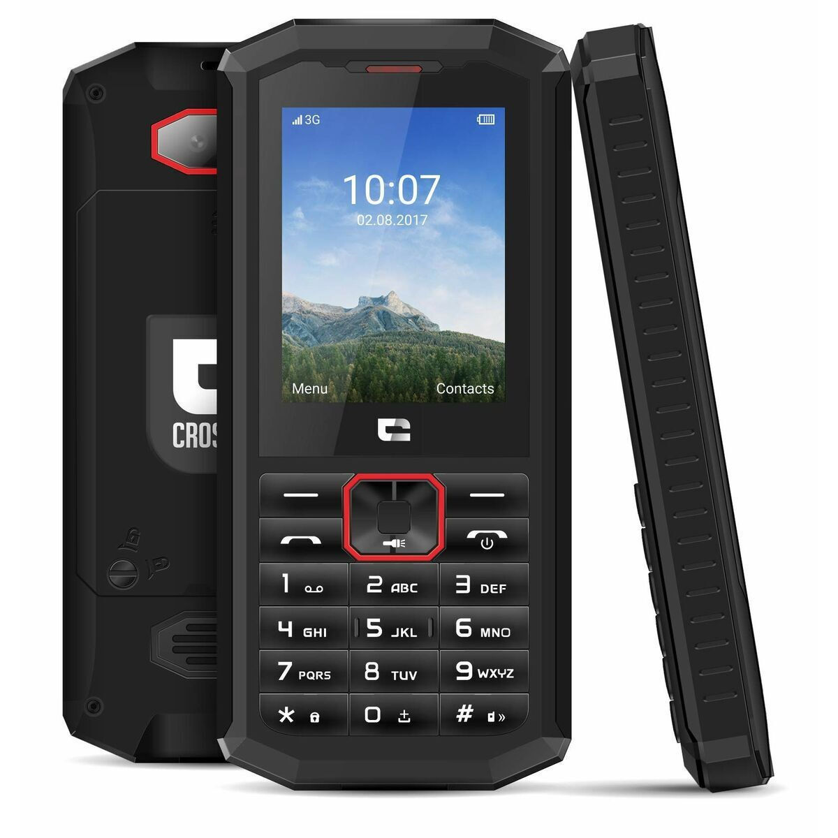 Crosscall Spider X5 Single SIM Κινητό με Κουμπιά Μαύρο Skroutz.gr